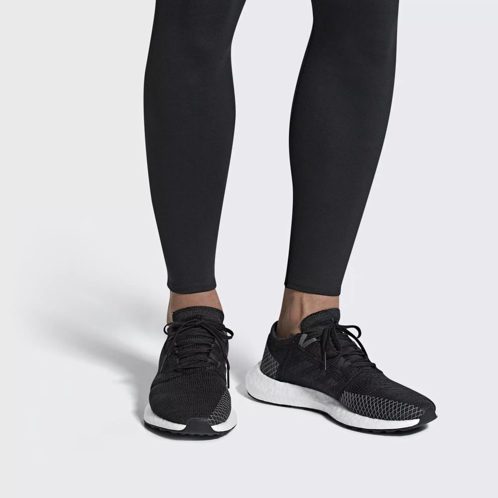 Adidas Pureboost Go Tenis Para Correr Negros Para Hombre (MX-10175)